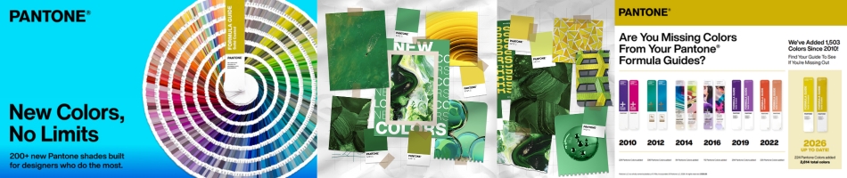 Pantone PMS 224 new colours 2026 II